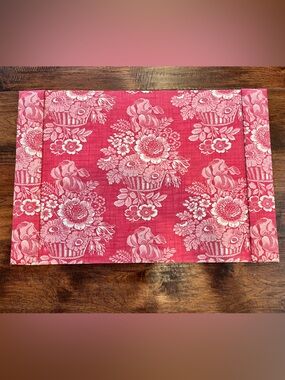 PIERRE DEUX FRENCH COUNTRY DESK MAT. CANASTO/LES OLIVADES/FLOWER BASKET. RARE!